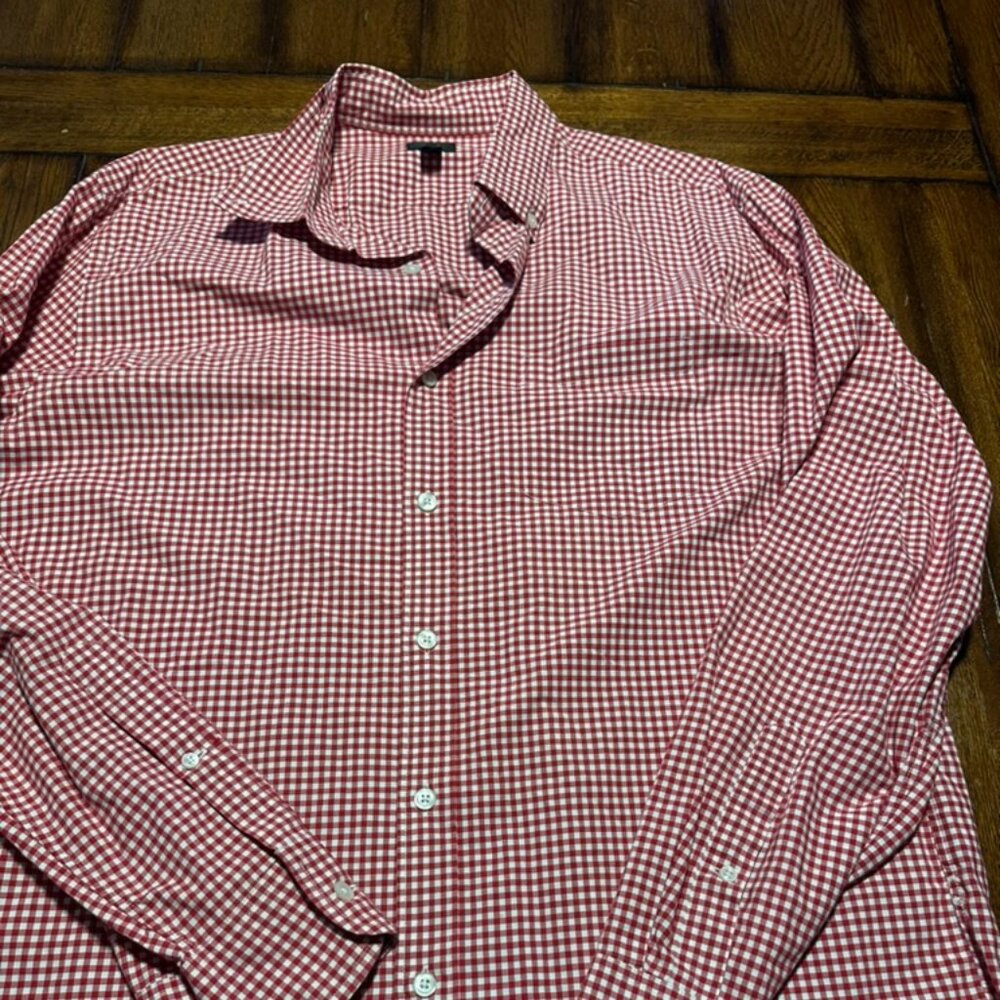 J Crew button down dress shirt sz L